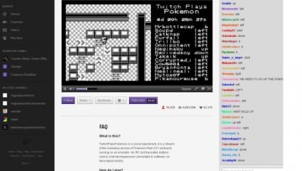 Twitch plays Pokemon
