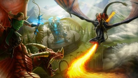 MOBA Dragons and Titans chega à Steam