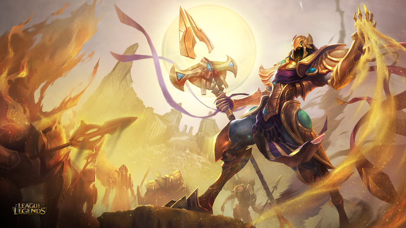 LEAGUE OF LEGENDS: AZIR, O IMPERADOR DAS AREIAS É REVELADO