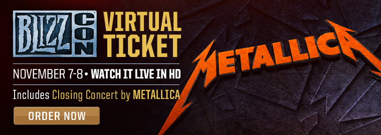 BLIZZCON 2014: METALLICA FARÁ O SHOW DE ENCERRAMENTO