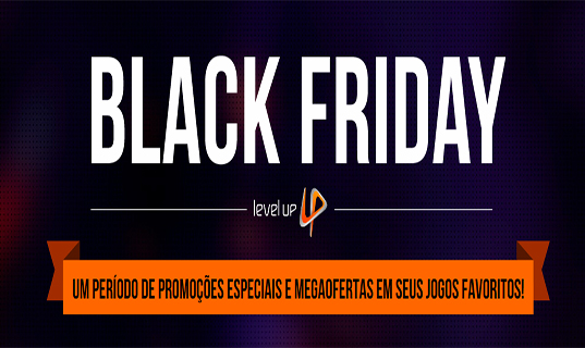 LevelUp! Games também oferece descontos na Black Friday