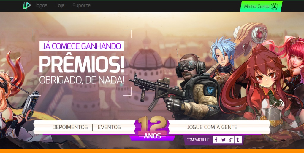 Aniversário Level Up Hotsite