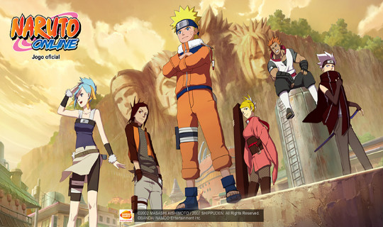Versão mobile oficial do jogo Naruto Online