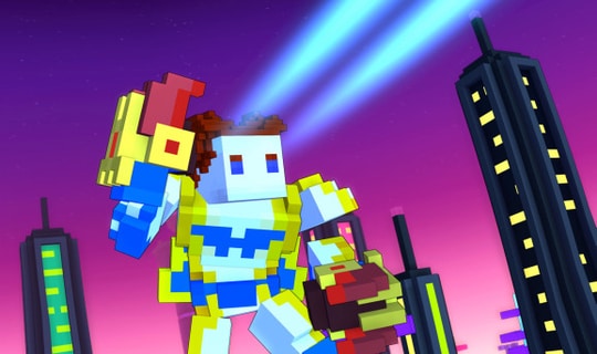 JOGOS: Minecraft + Free Fire = Trove Delves [Lançamento!]