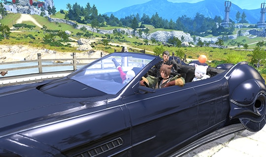 Final Fantasy XV: Reveladas as músicas que poderão ouvir no carro