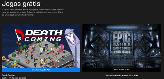 Epic Games Store: os jogos gratuitos da semana