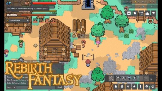 Para PC Fraco, Rebirth Fantasy, MMORPG free-to-play com visual em Pixel  Art, é lançado oficialmente no Steam ⋆ MMORPGBR