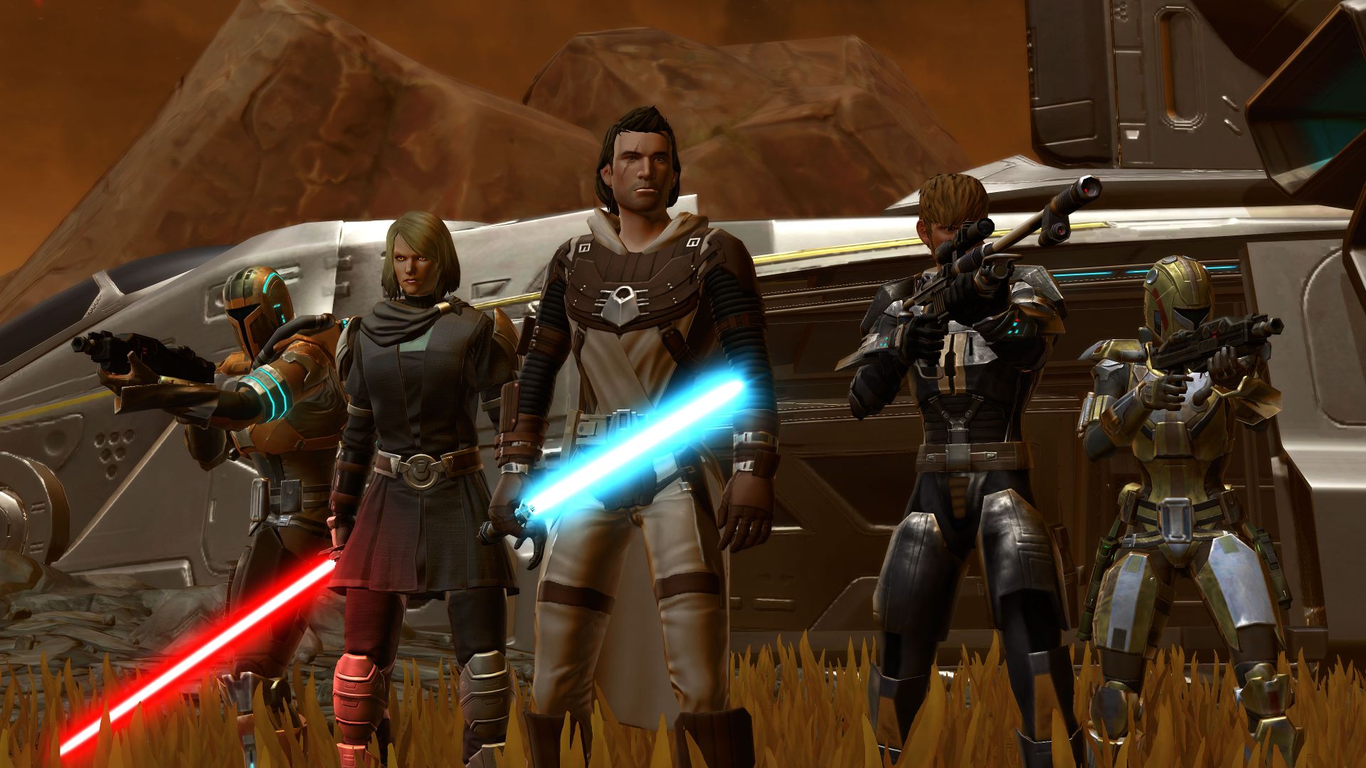 Expansões de Star Wars: The Old Republic podem ser jogadas