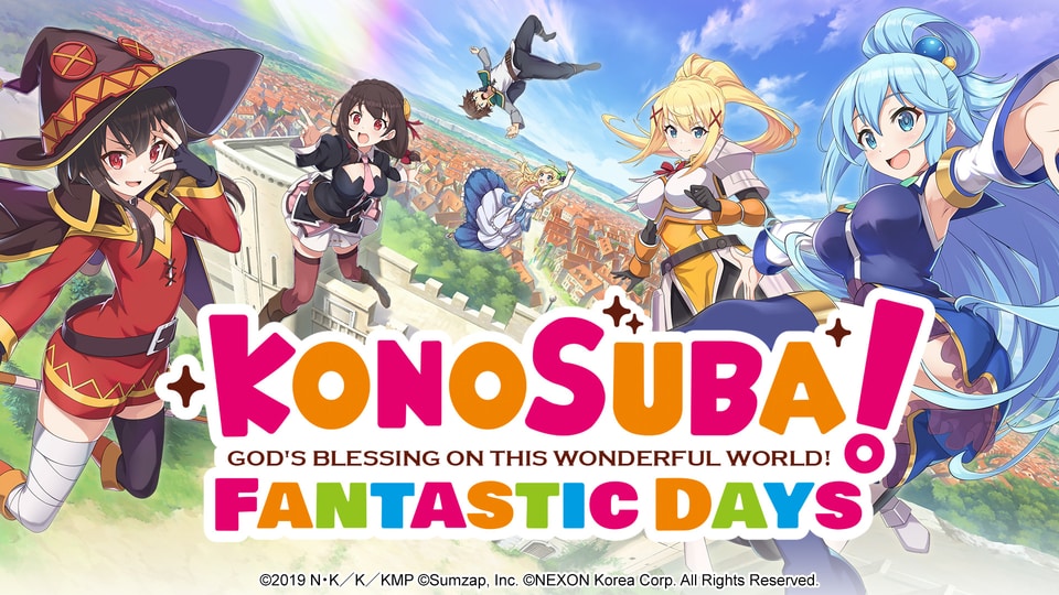 KonoSuba' estreia nesta semana na Loading