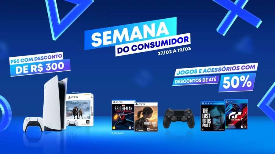 Promoção imperdível: God of War Ragnarok para PS4 com 50% de desconto na  !