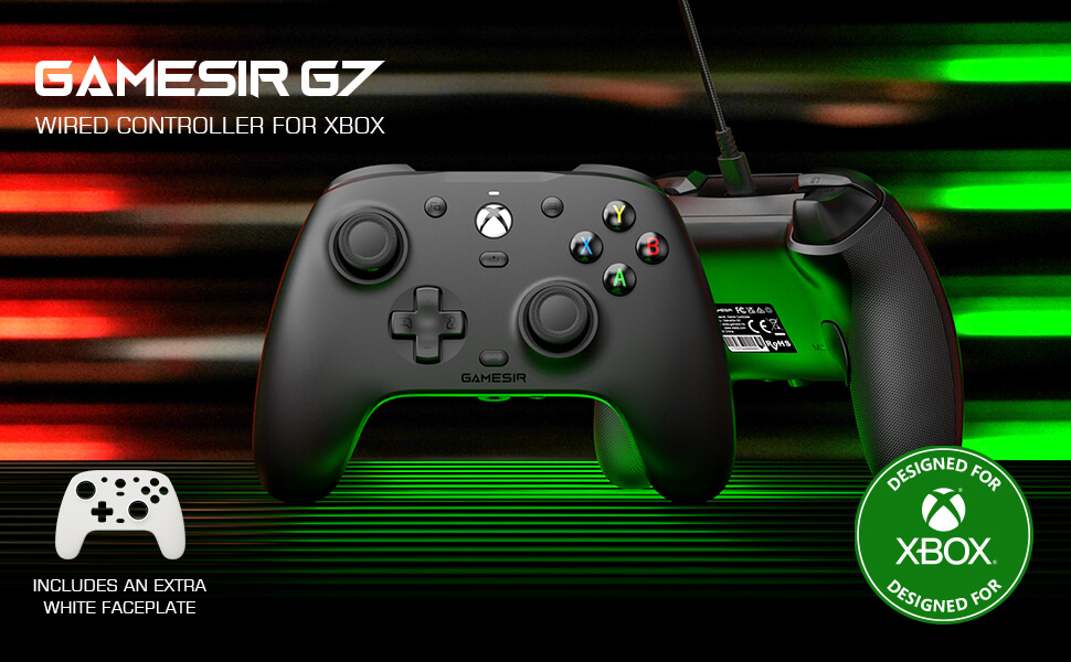 Oferta relâmpago! GameSir G7 Wired Controller, para users do PC, Xbox  Series X