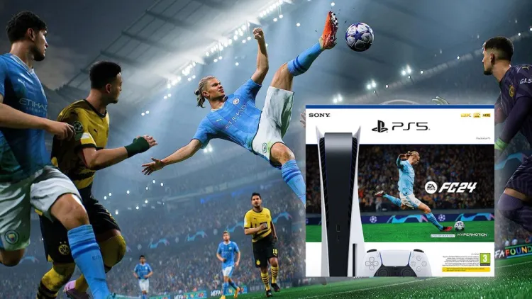 O Bundle EA Sports FC 24 do Console PS5 chega em 29 de setembro