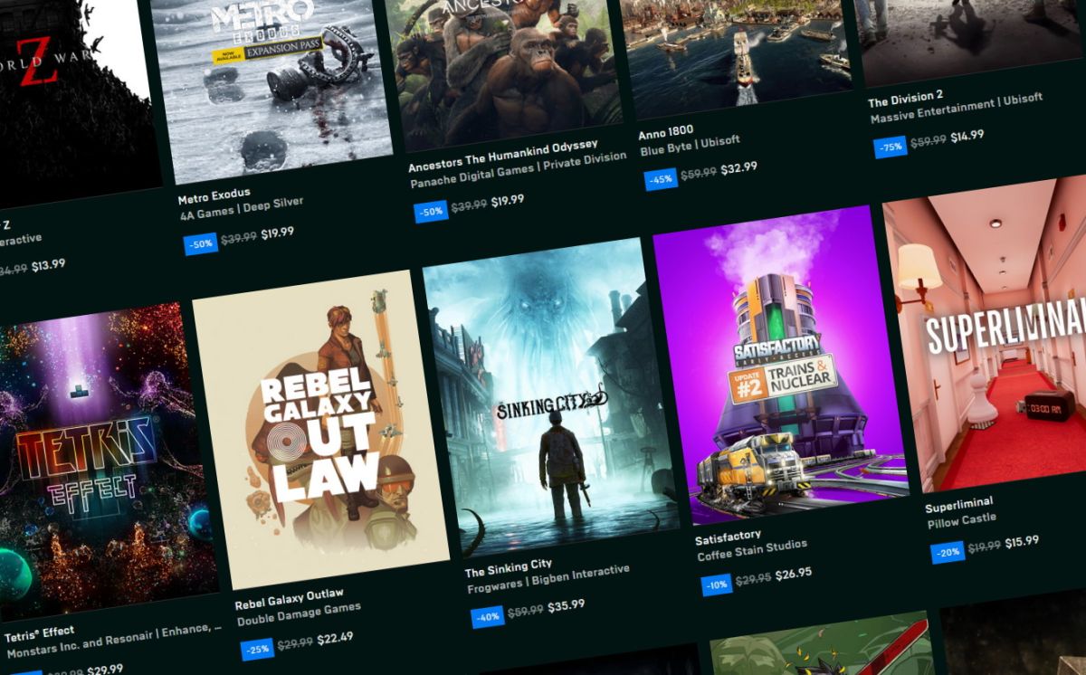 Epic Games Store permite que devs publiquem jogos por conta própria