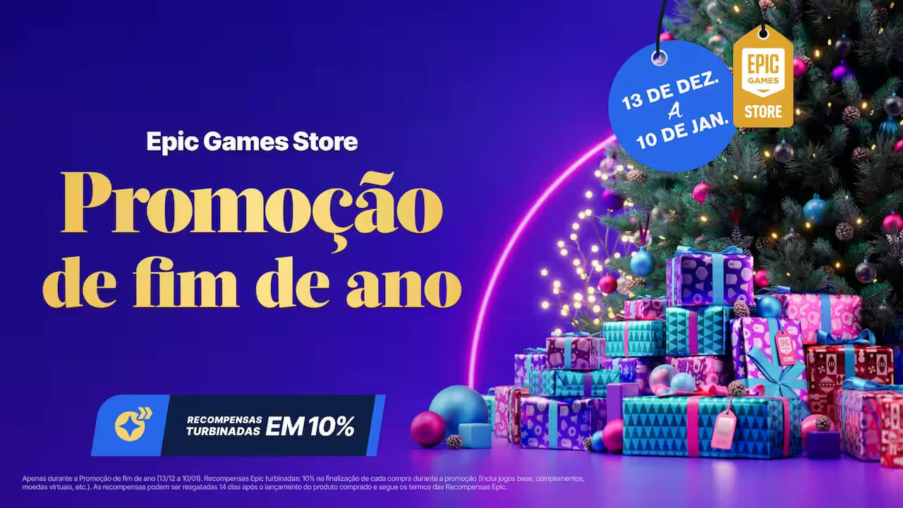 Epic Games Store vai dar 15 jogos gratuitos aos jogadores neste fim de ano