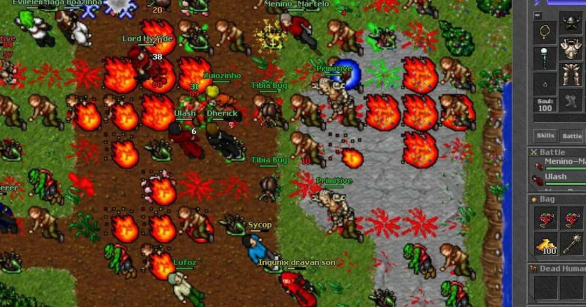 Mais uma onda de bans! CipSoft bane personagens de nível altíssimo em Tibia