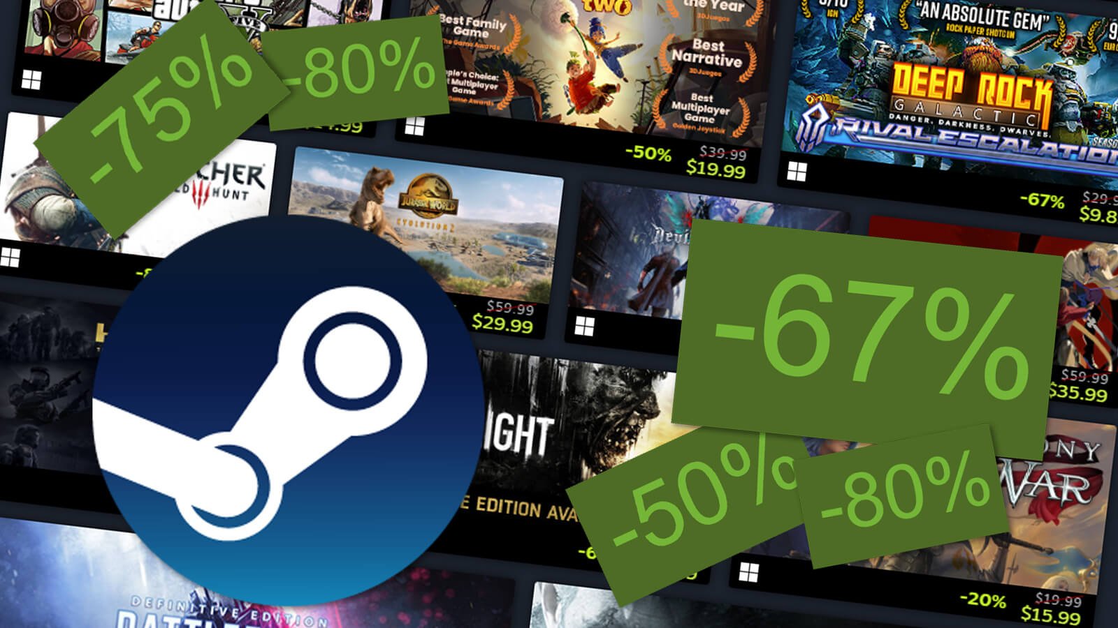 Valve revela o calendário com todas as ações promocionais que vão rolar na Steam ao longo do ano