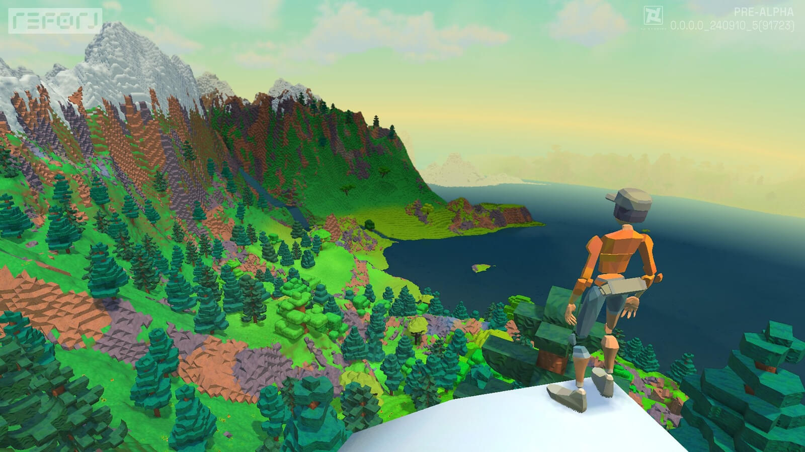 Reforj, jogo sandbox dos criadores da versão de consoles do Minecraft, está disponível para testes